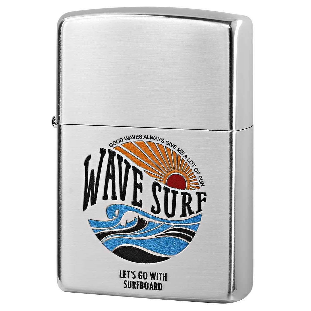 Zippo Lighter CASE ONLY Surfing Sunrise satin finished