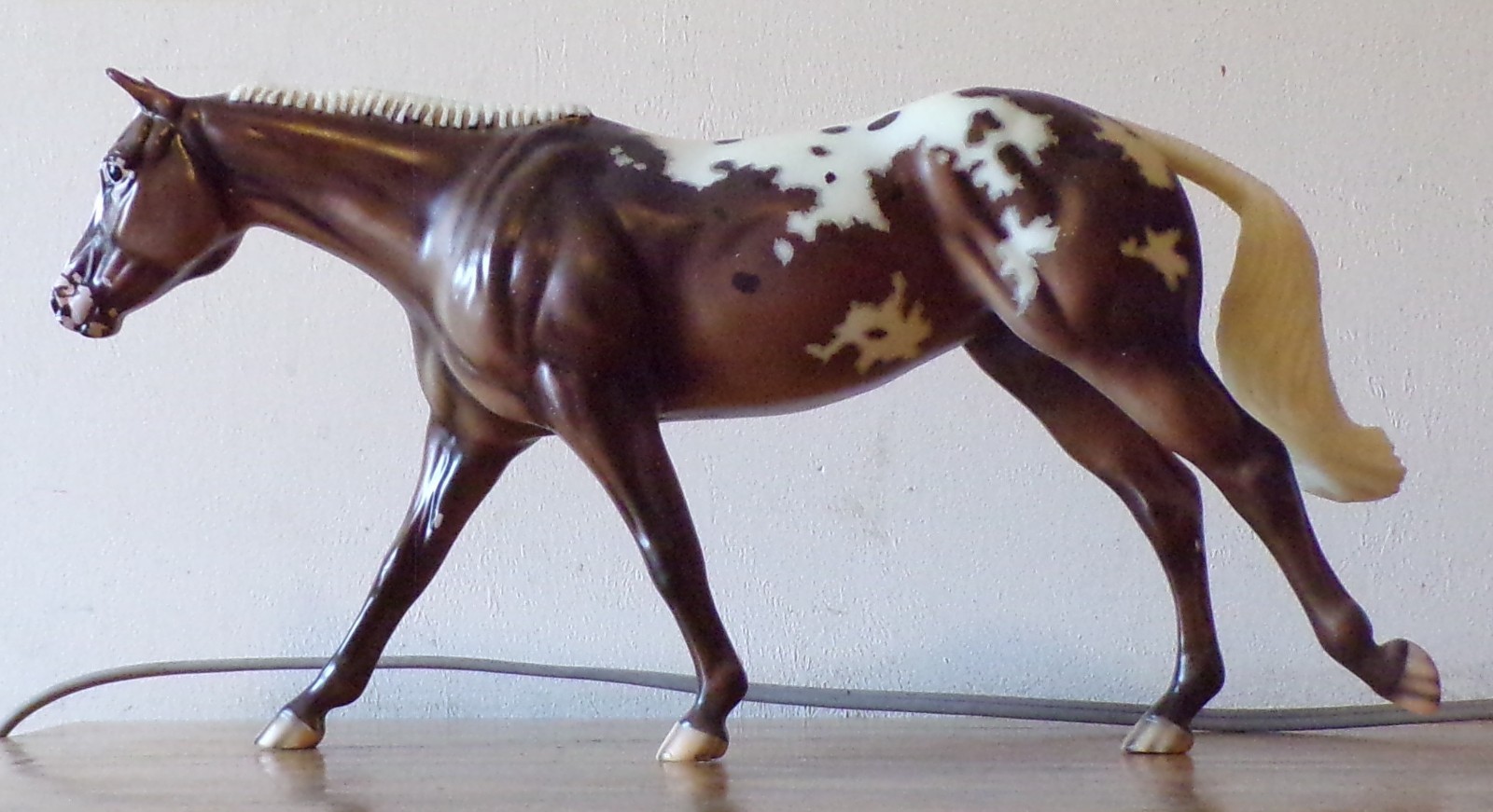 Breyer Spot On Roxy chestnut snowflake blanket 2010 165/350 great shape no rubs