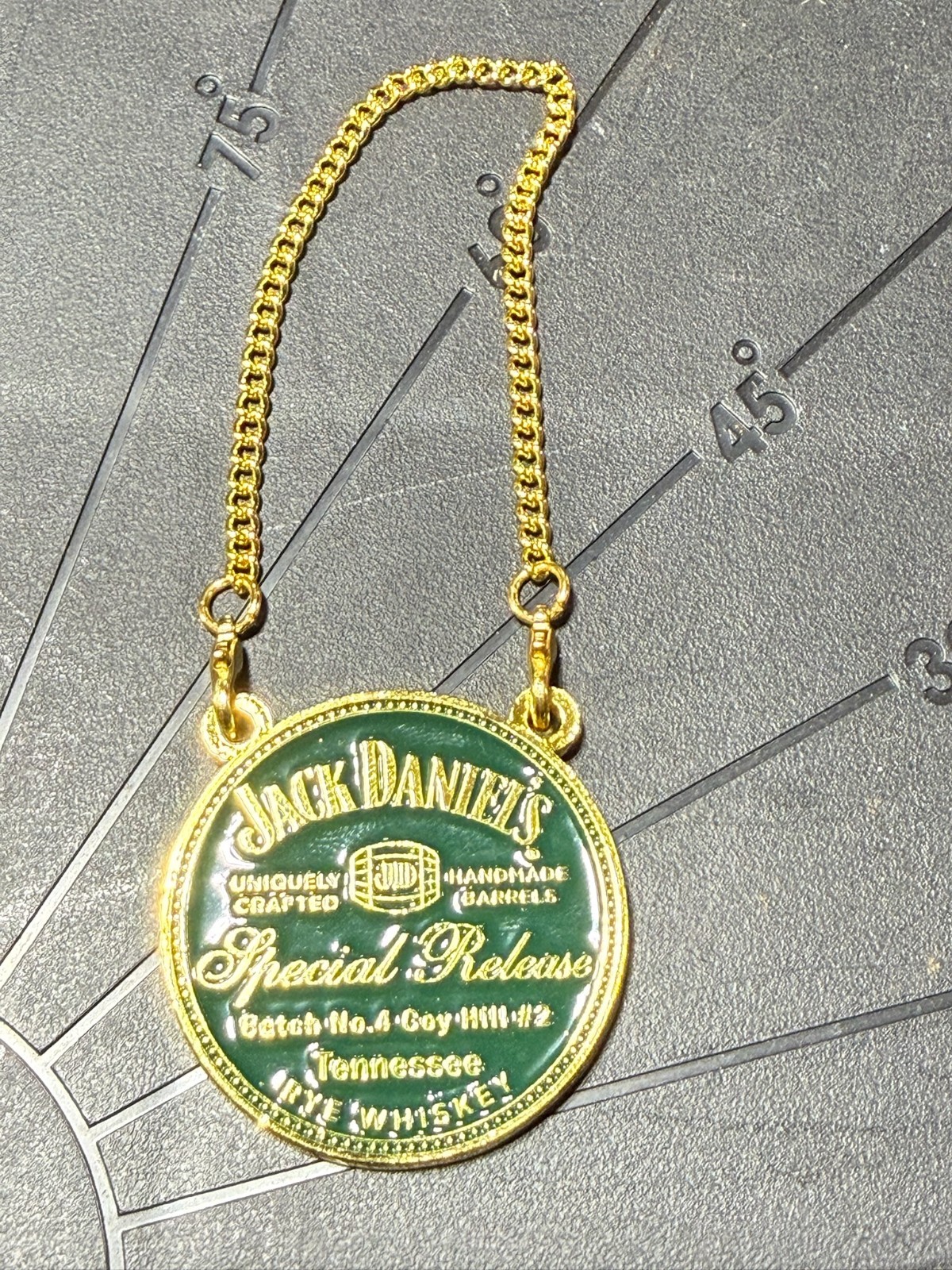 UNOFFICIAL Jack Daniel’s Special Release Complete 5 Medallion Bottle Tag LIMITED