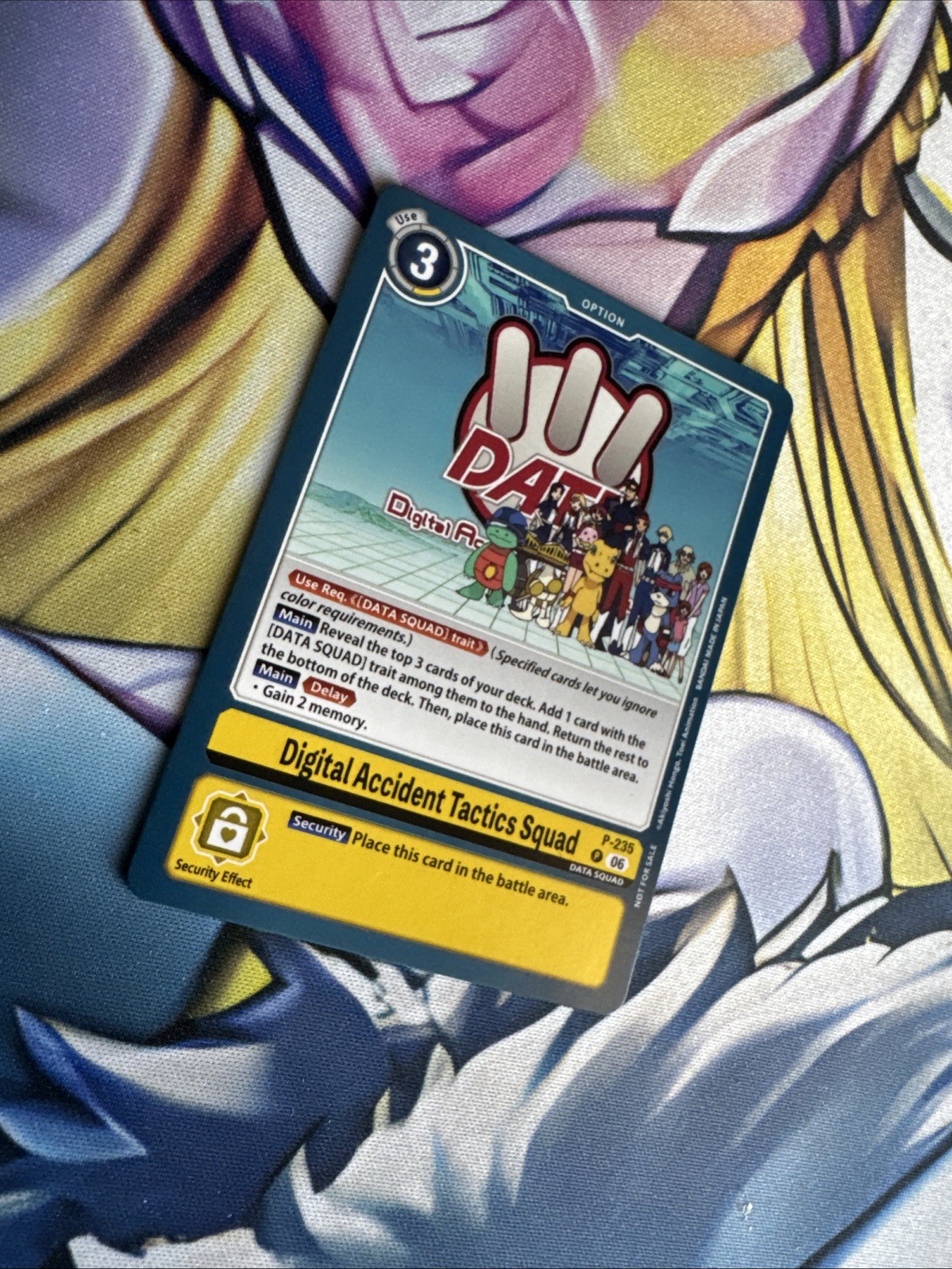 Digital Accident Tactic Squad P-235 | P | Tournament Pack | Digimon CCG