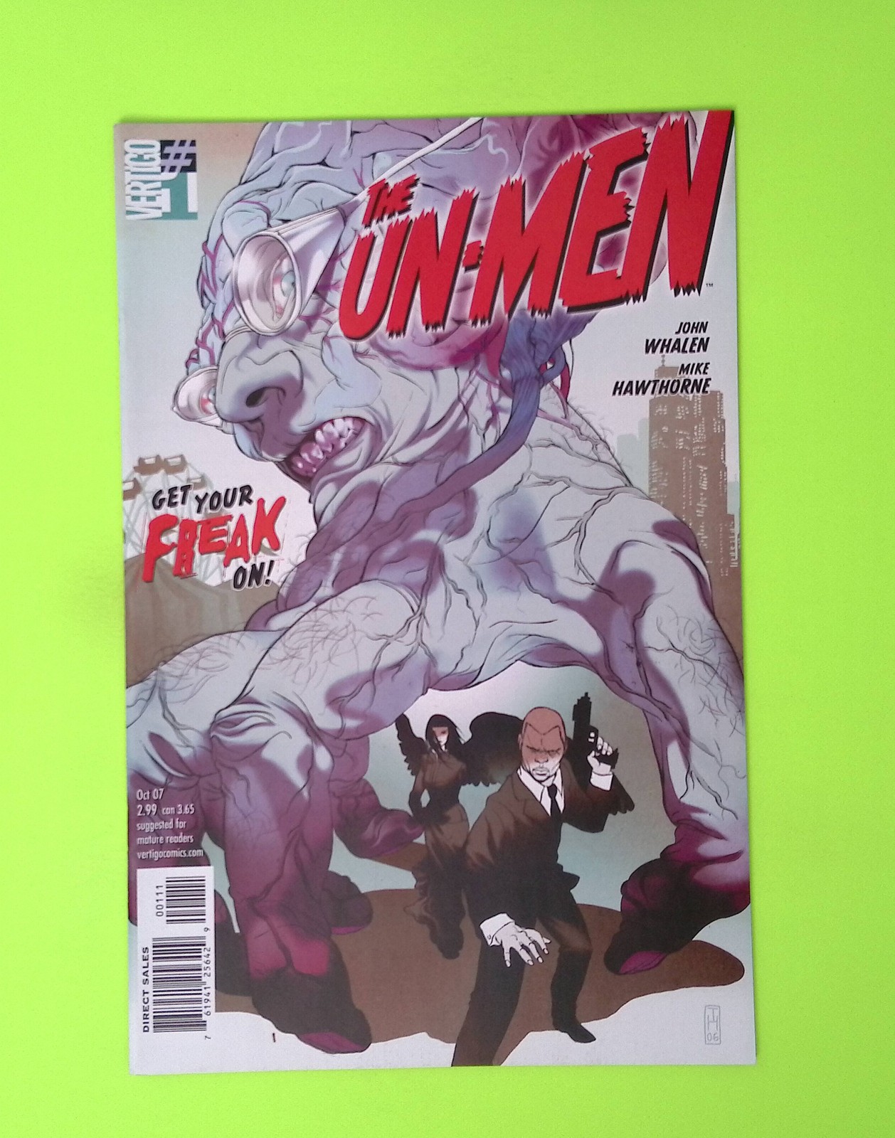 The Un-Men #1 2007 Vertigo High Grade Comic Book X103-115