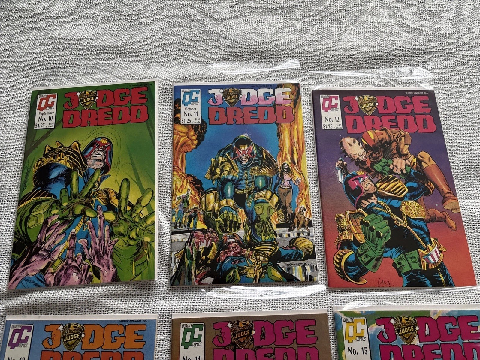 JUDGE DREDD #1-77 Complete Set/Run 1986:Overall VF/NM see listing MOVIE COMING!