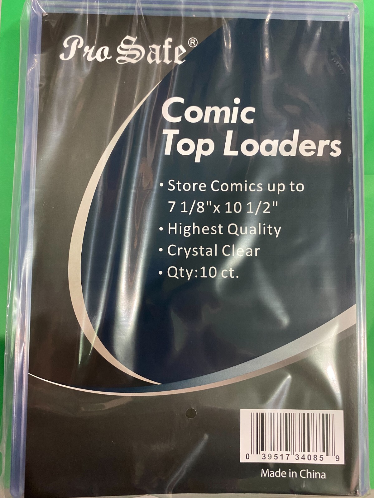 10 Comic Pro Safe Top Loaders 7 1/8″ x 10 1/2″, 1 Pack of 10 Comic Top Loader