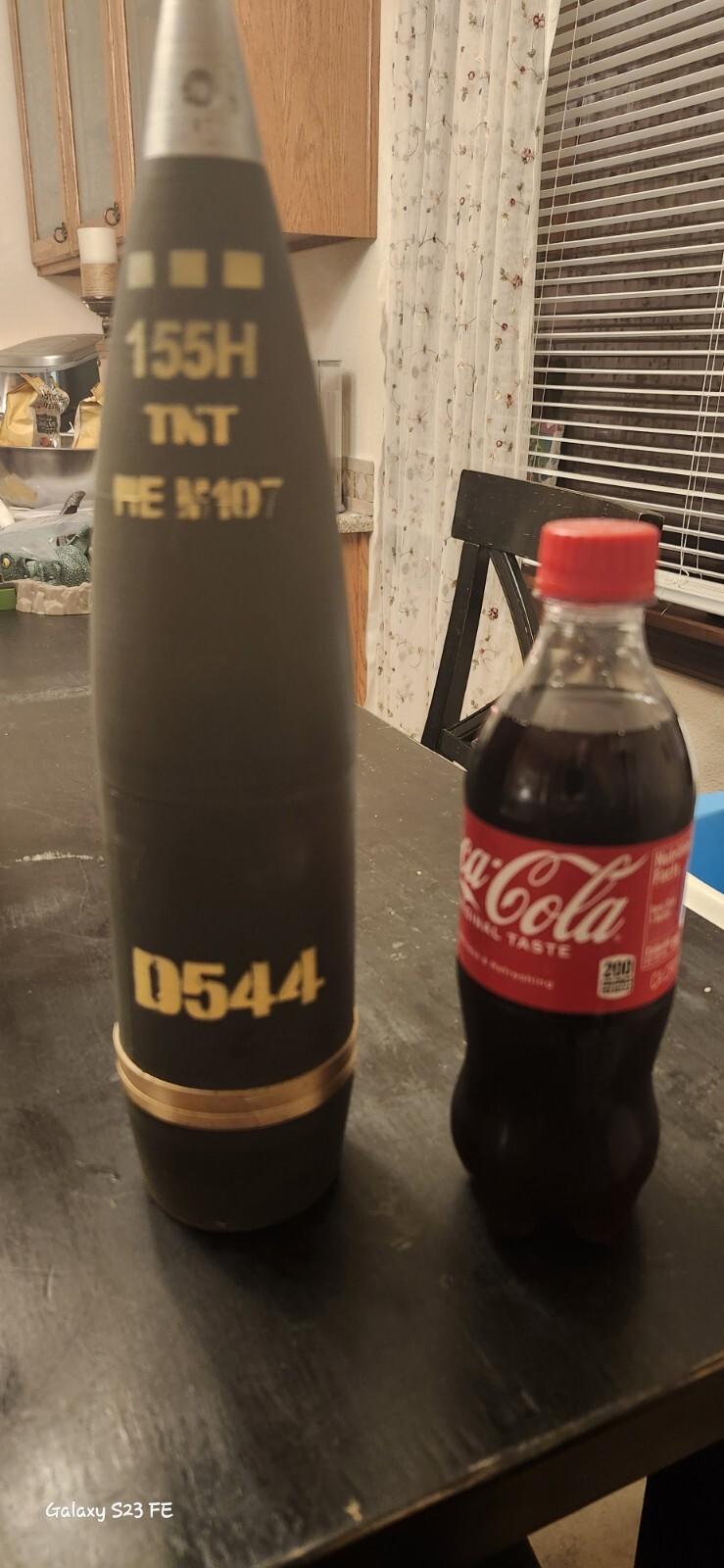 155mm artillery shell Replica 16.9 Oz Bottle Holder
