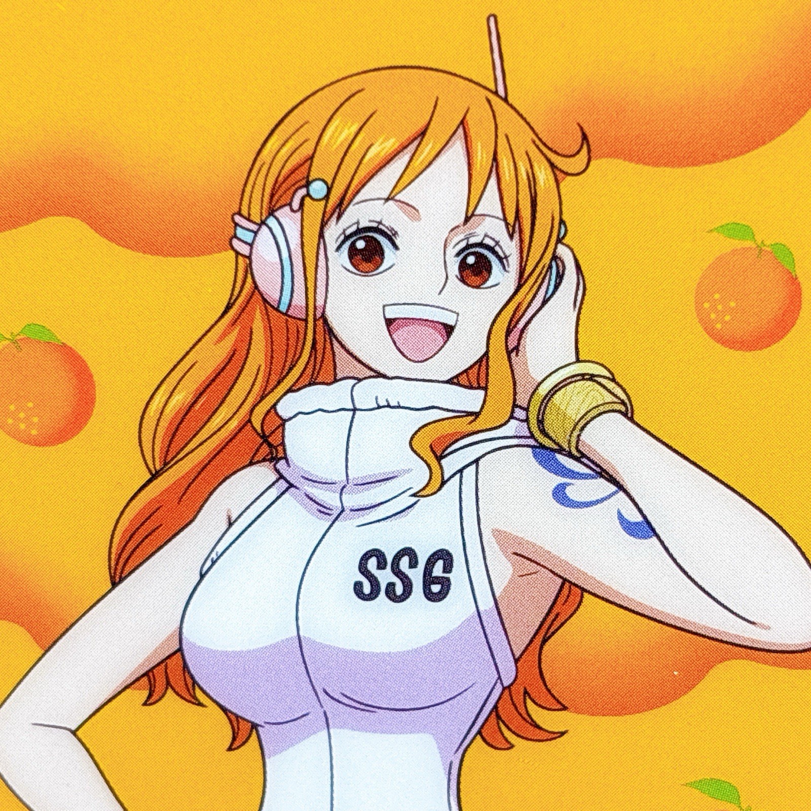 Nami One Piece Baskin Robbins Collaboration Clear Card Anime Jump Japan Promo