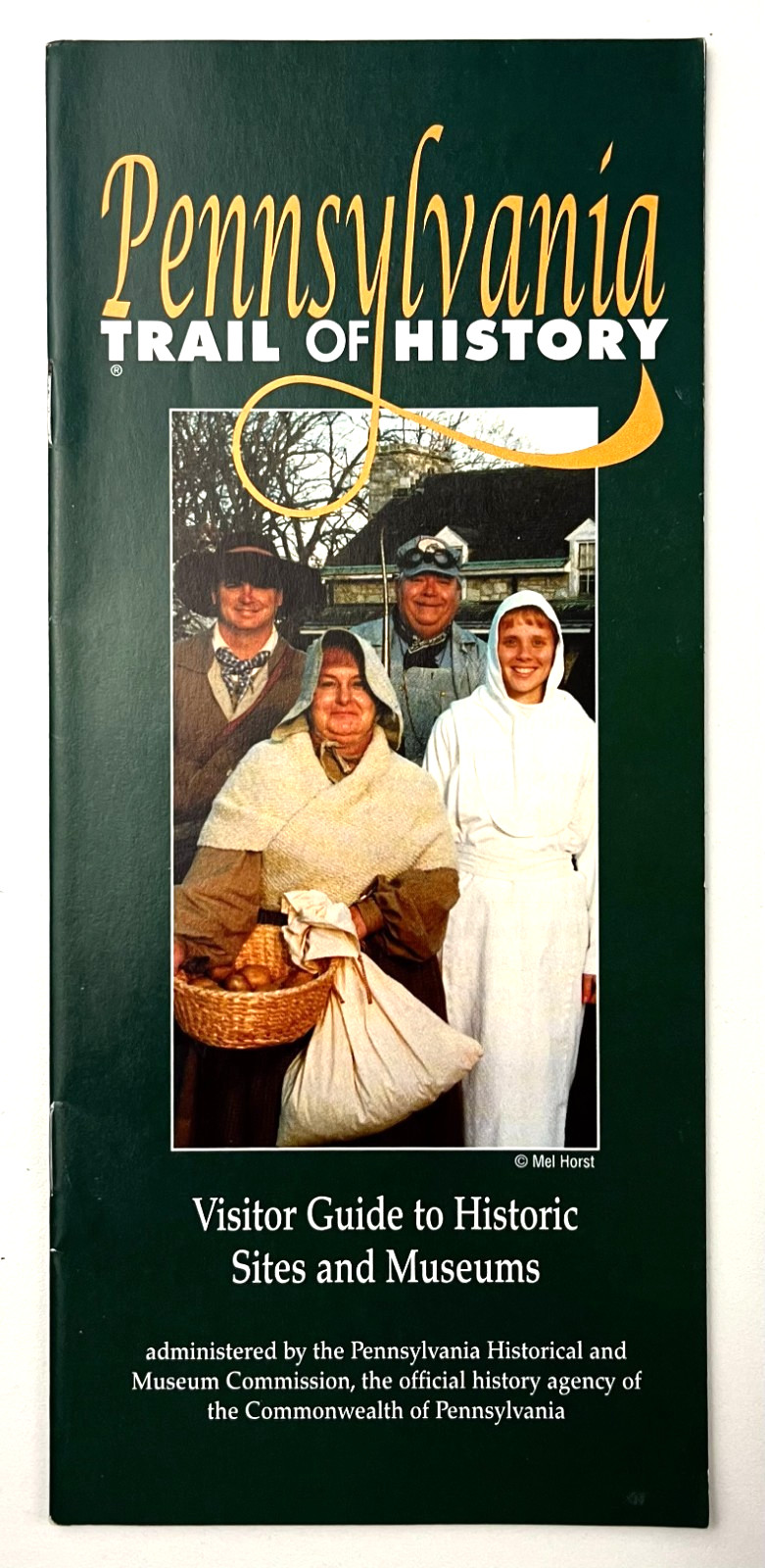 2000 Pennsylvania Trail Of History Sites Museums Guide Vintage Travel Booklet