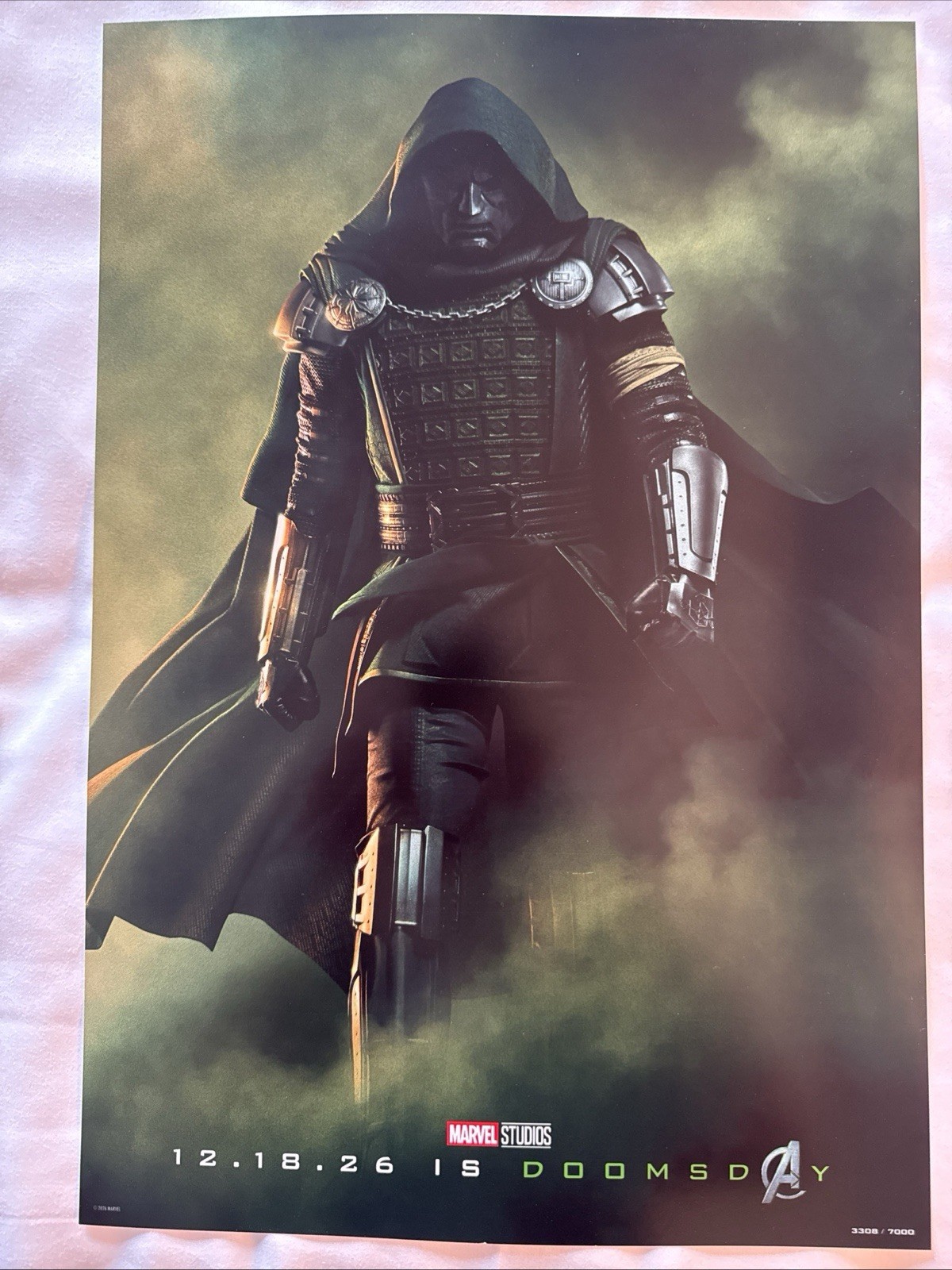 Doomsday Marvel Poster SDCC 2026 Comic Con Hall H 13 X 19 Inch