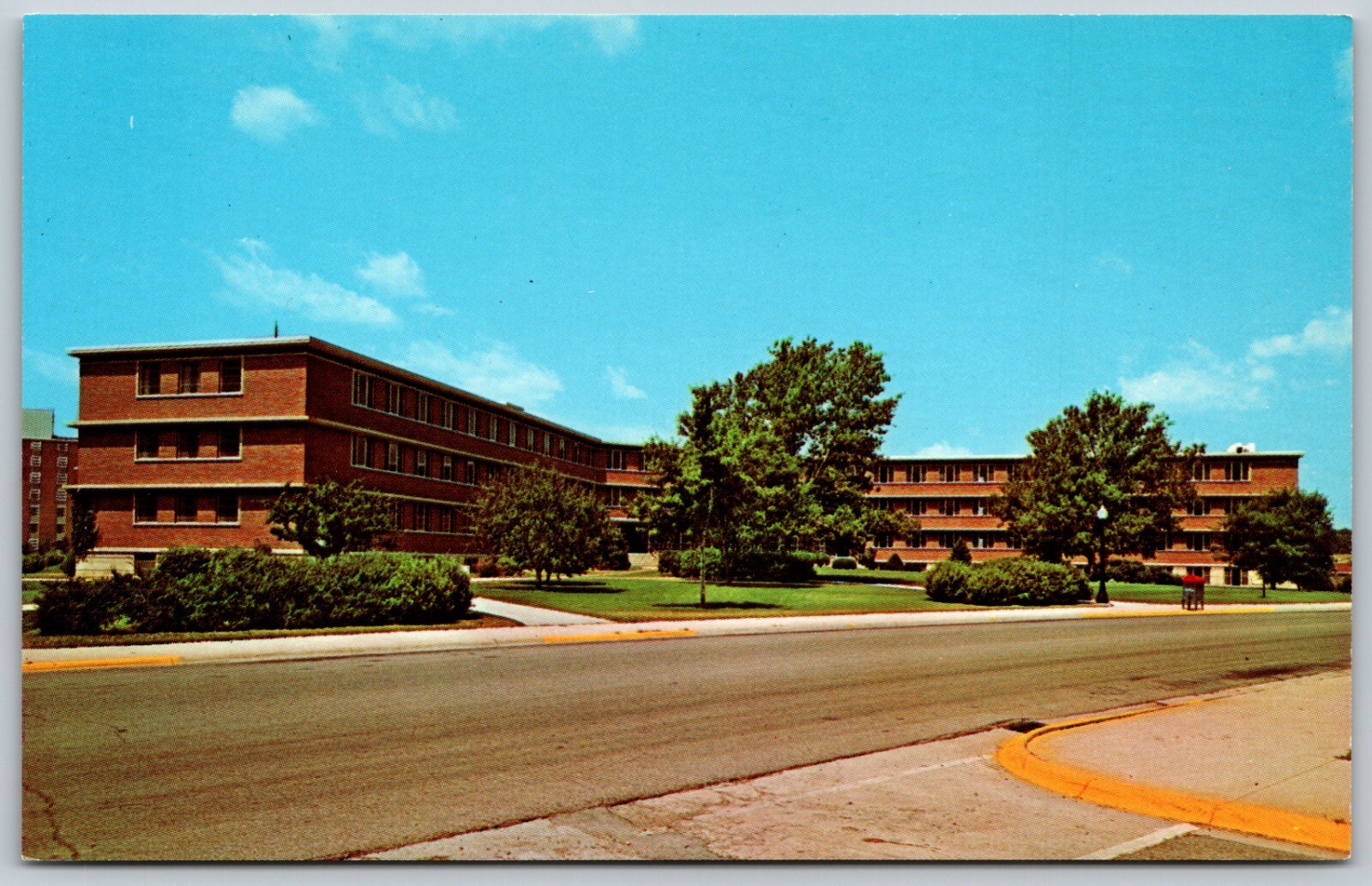Meredith Hall Purdue University West Lafayette Indiana VINTAGE Postcard 4482