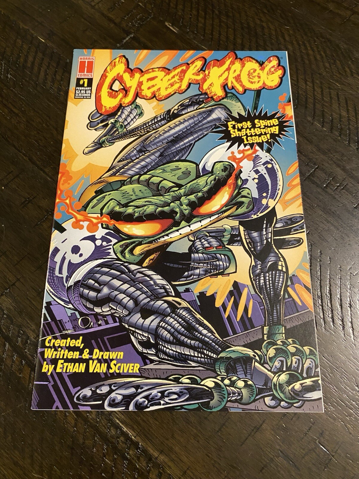 Cyberfrog 1 Harris Van Sciver Cyber Frog Gemini Ship