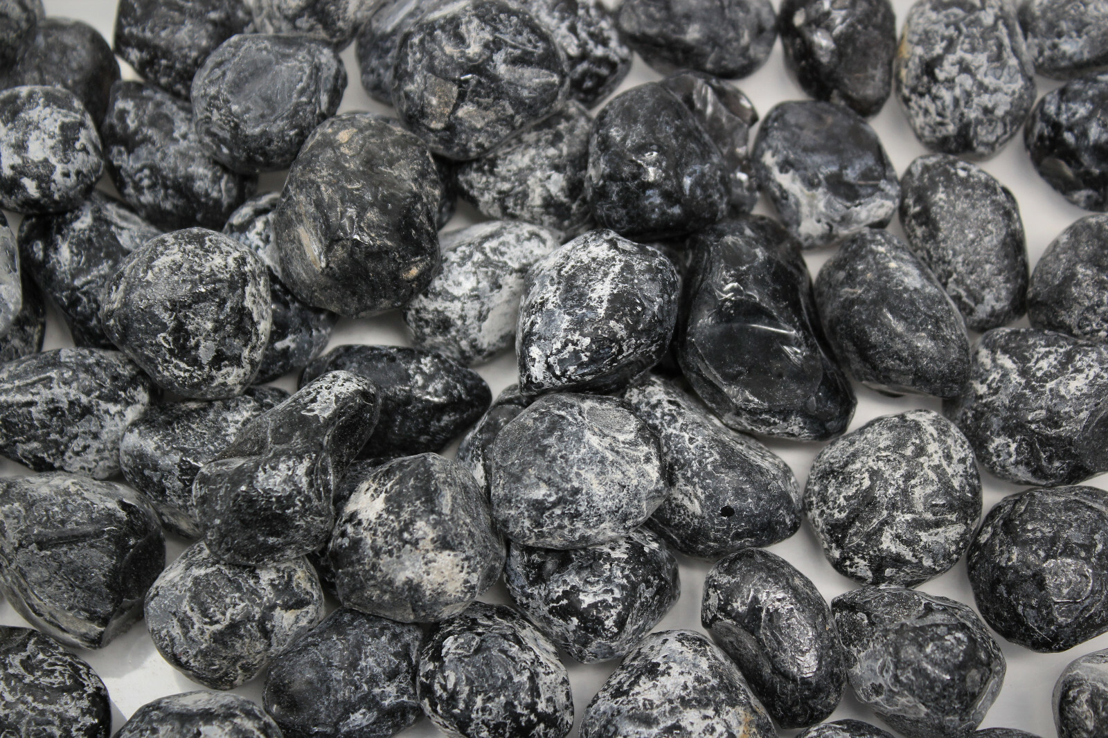 Rough Apache Tears Natural Stones – 10 Piece Lot
