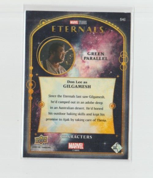 Marvel Upper Deck Eternals Green Parallel Character Card #96 Ma Dong Seok