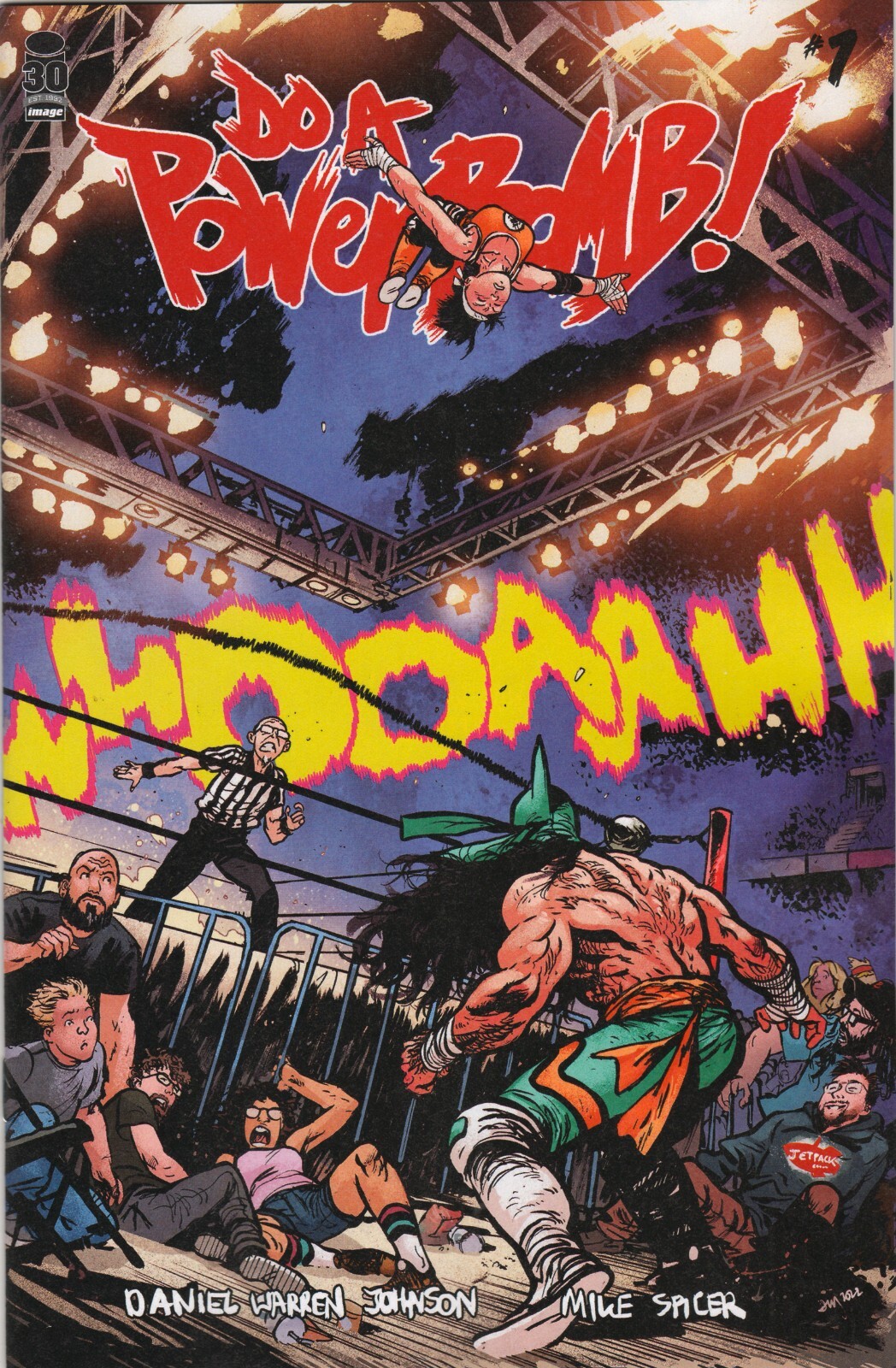 DO A POWERBOMB 1 DANIEL WARREN JOHNSON JETPACK EXCLUSIVE VARIANT SPICER IMAGE