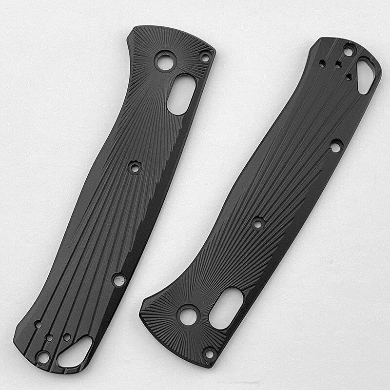 Brushed Handle Scales Custom Aluminium Alloy For Benchmade Bugout 535 1-Pair