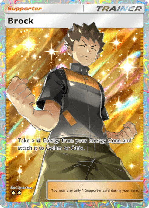 (FAST) Brock – Full Art – ENG – Pokemon TCG Pocket