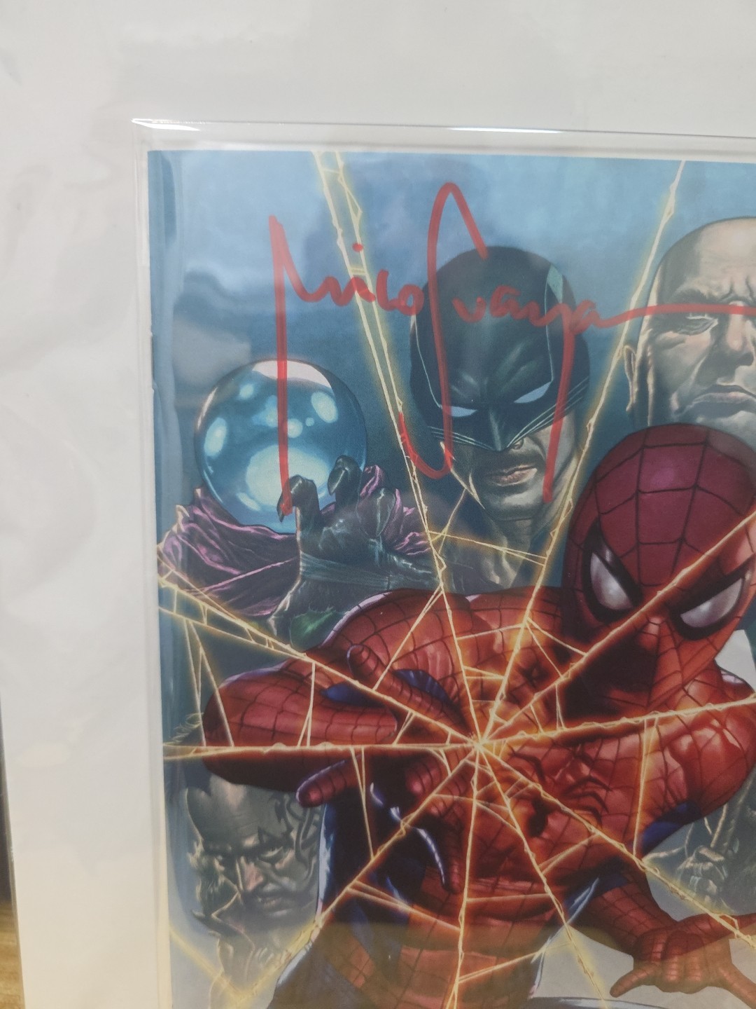 ULTIMATE SPIDER-MAN #17 SIGNED MICO SUAYAN VIRGIN FANEXPO DALLAS. NM. FREE SH