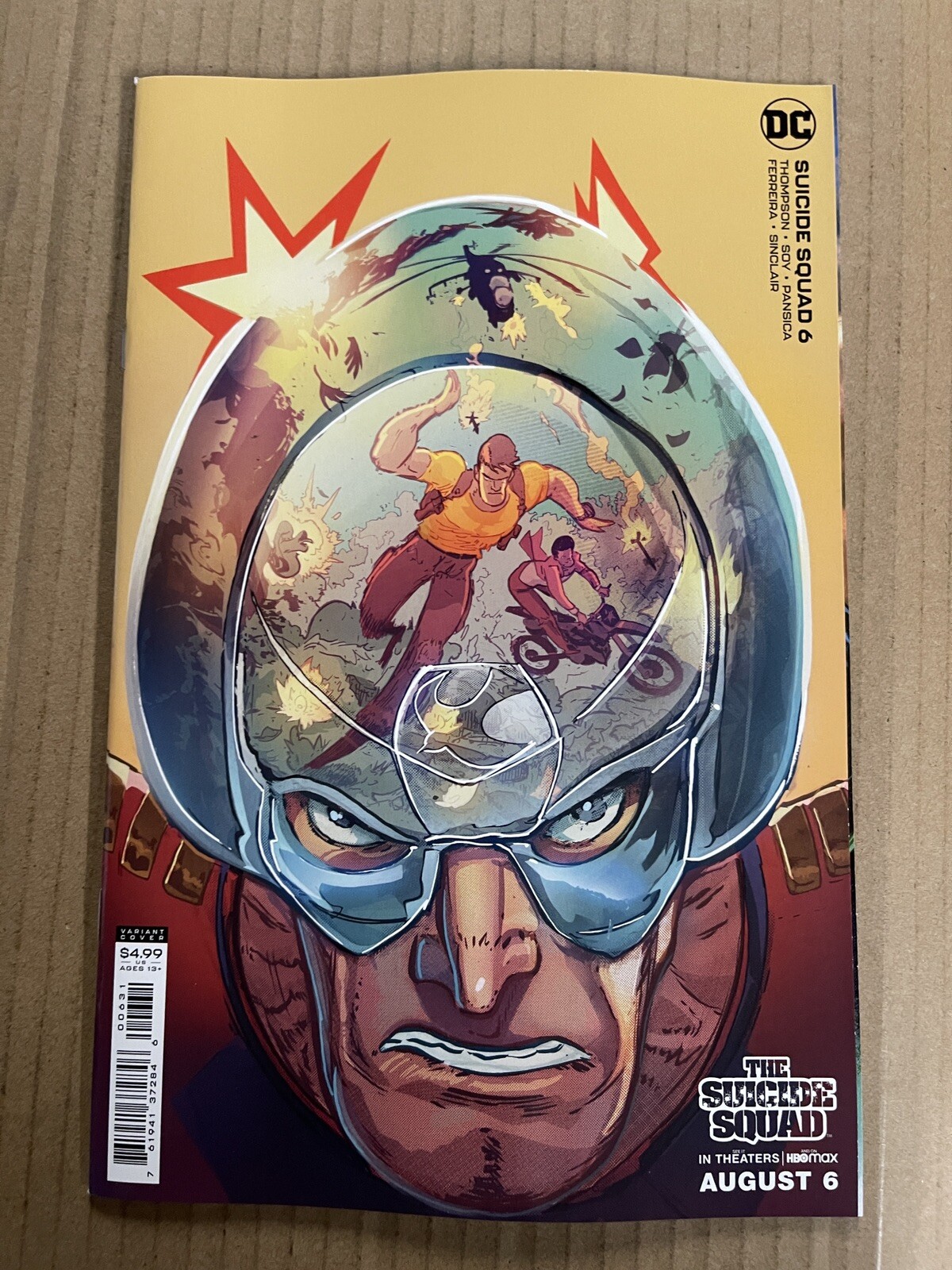 SUICIDE SQUAD #6 MOVIE VARIANT FIRST PRINT DC COMICS (2021) PEACEKEEPER