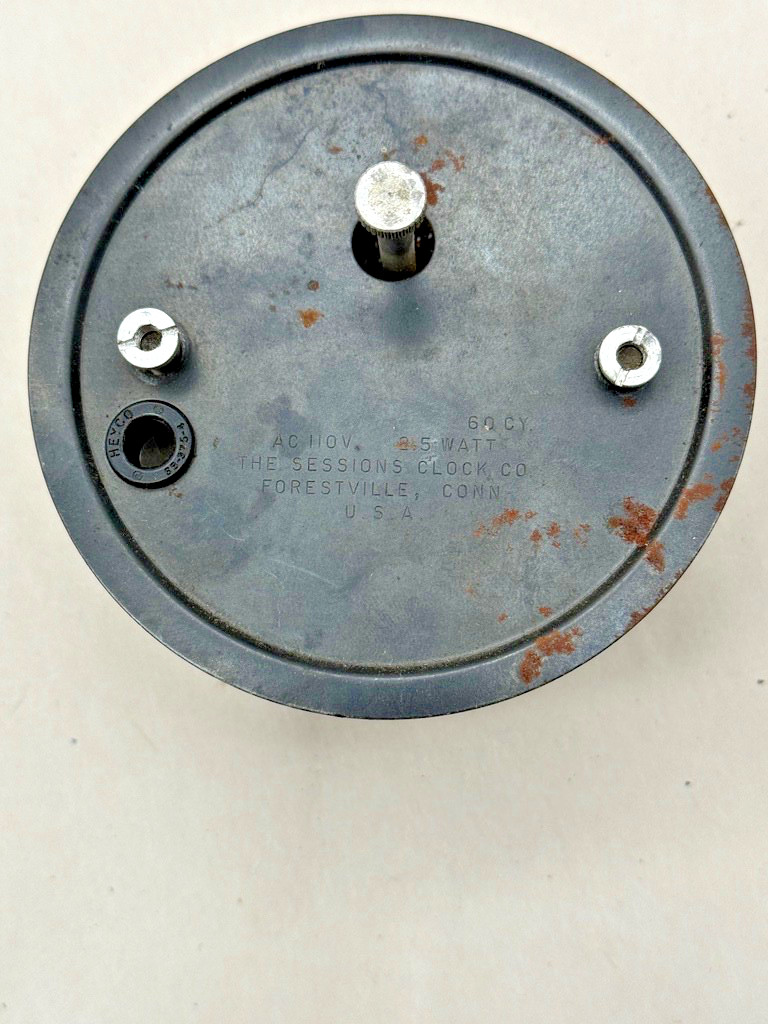 Used Sessions Clock Movement for Repair or Parts (CM20-3552). Not Tested.