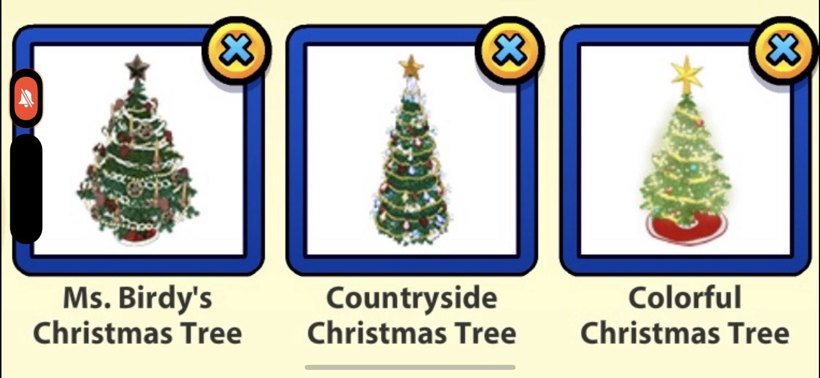 Webkinz Bundle Of 3 Rare Retired Christmas Holiday Trees Countryside Ms. Birdy