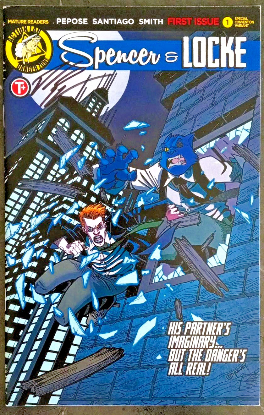 Spencer & Locke #1 – Convention Variant – Signed by David Pepose – COA Included