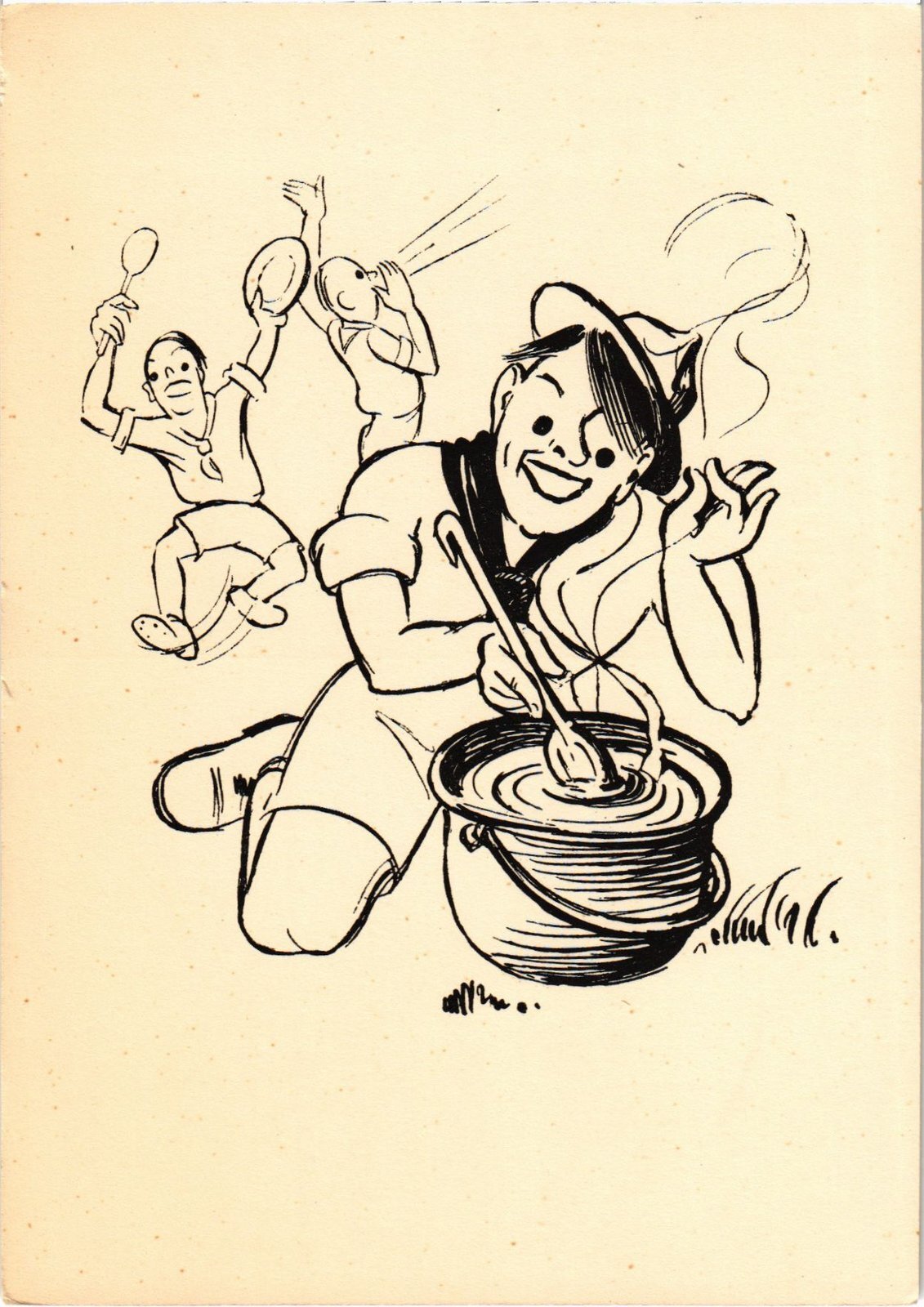 PC COOKING SCOUTING BOY SCOUTS (a36449)