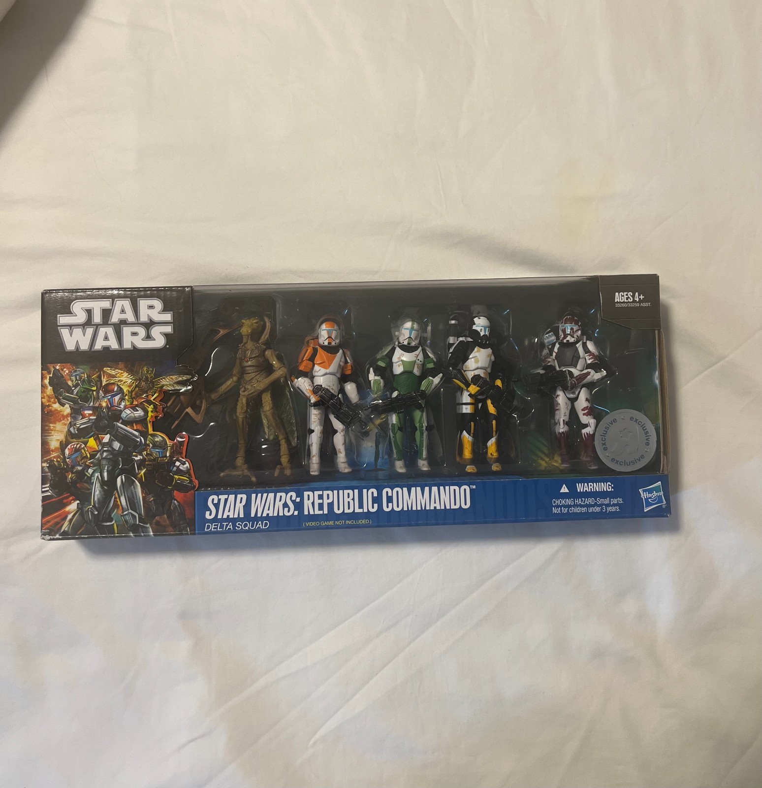 Republic Commando Delta Squad 2011 TRU STAR WARS Legacy Collection MIB BLUE BOX