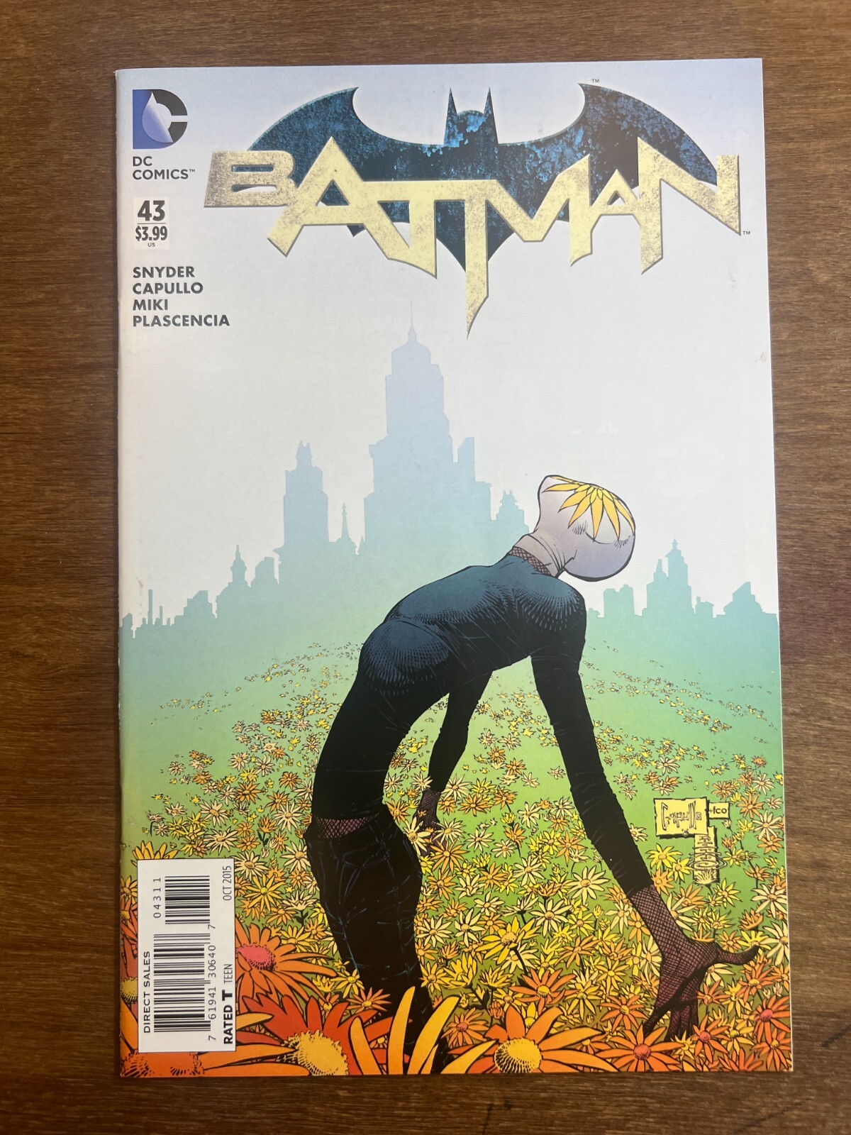 Batman 43 DC Comics New 52 Scott Snyder 1st App Mr Bloom Superheavy Pt 3 2015
