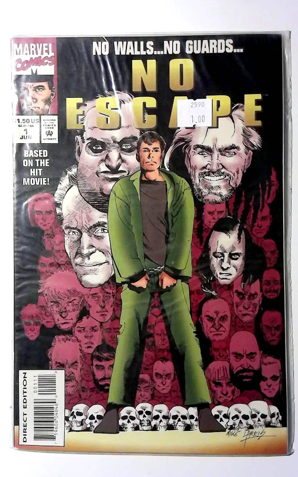 No Escape #1 (1994) Marvel Comics 1st Print Comic Book