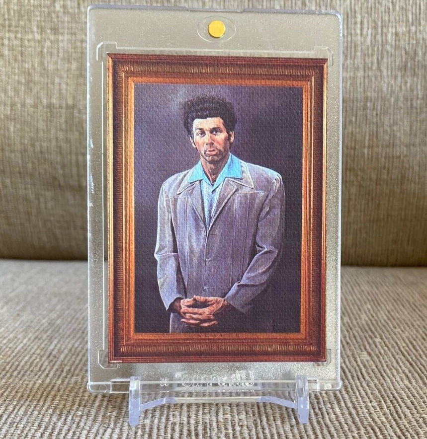 🎨 “THE KRAMER” Custom ACEO CANVAS Art Card! Seinfeld TV Show/Cosmo🎨