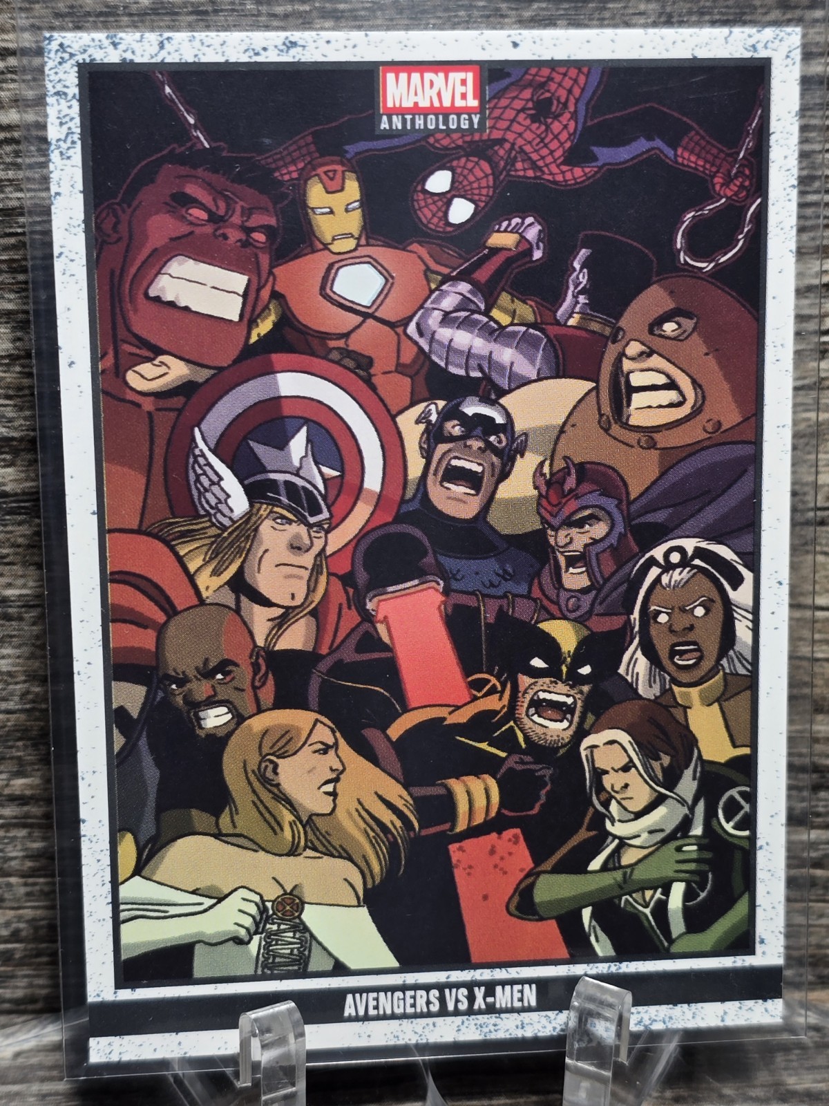 2025 Panini Marvel Anthology AVENGERS VS X-MEN #80 NM+ Base For LESS, CHASE RARE