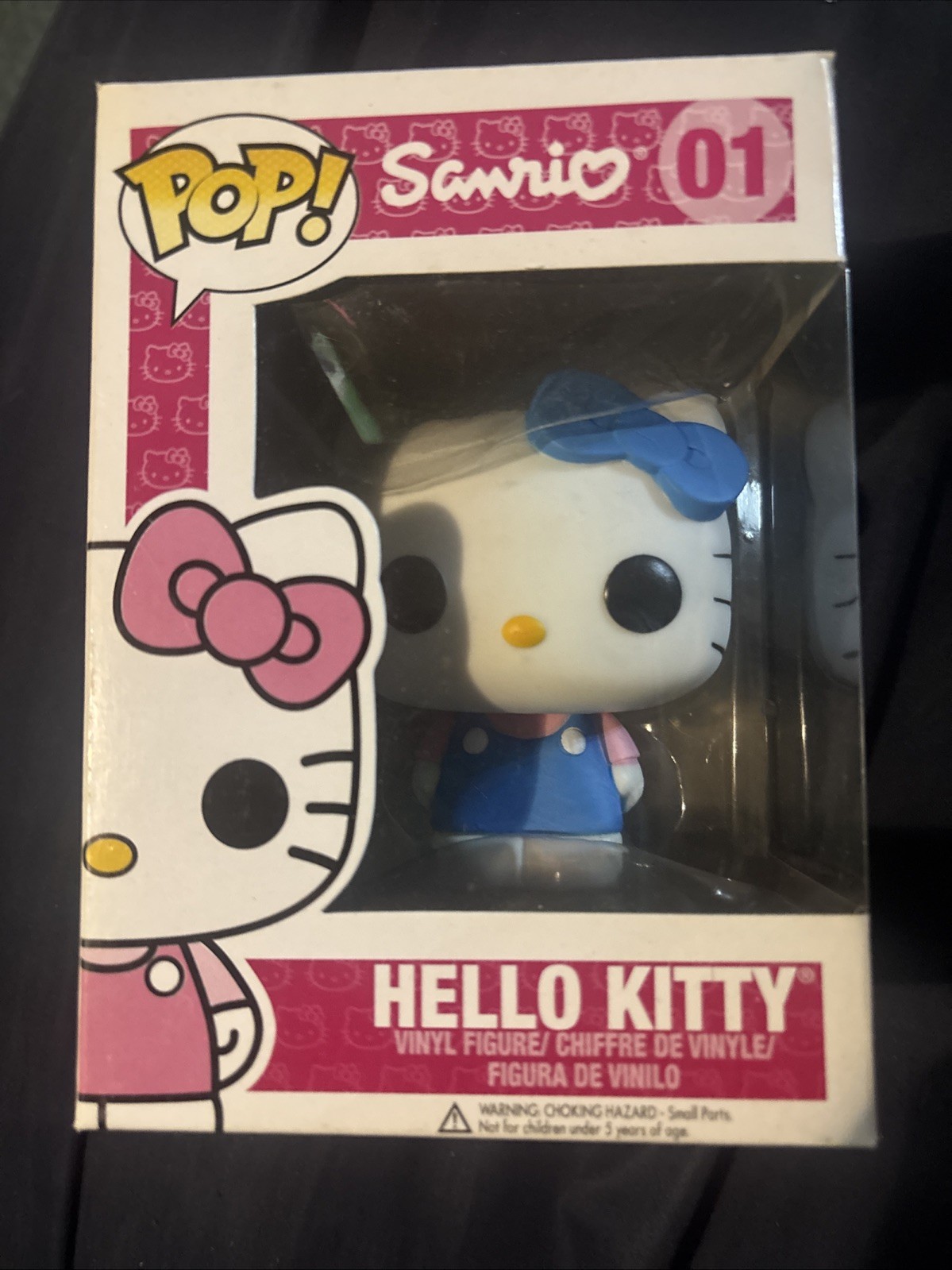 Funko Pop Sanrio Hello Kitty w/Bow 01 Vaulted RARE Toy Vinyl Figure