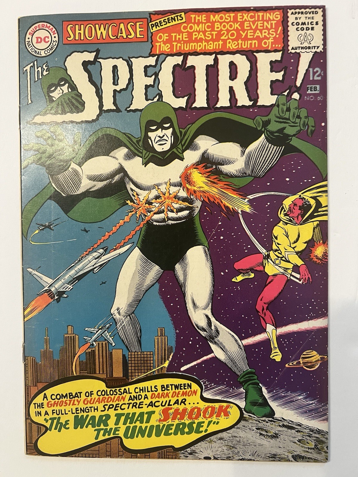 Showcase #60 (1966), 1st Silver Age Spectre!