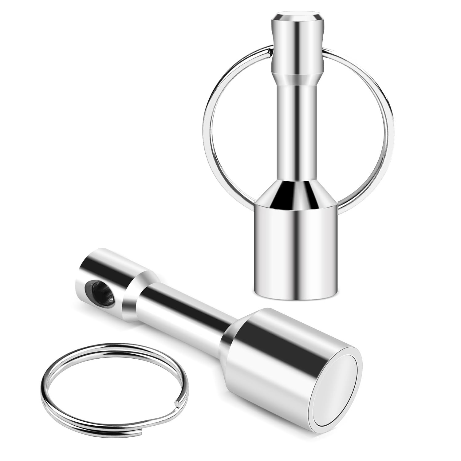 Pocket-Sized Neodymium Magnets for Quick Jewelry Authenticity Tests – 2 Pack