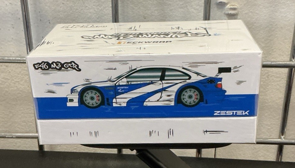 BMW M3 GTR E46 NFS Most Wanted Diecast