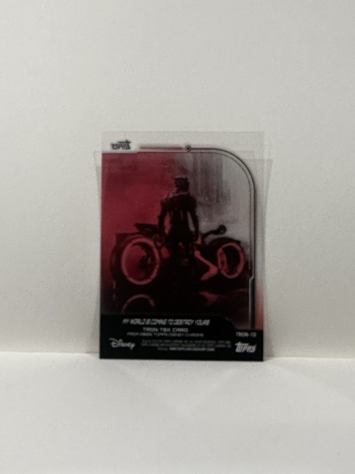2026 Topps Chrome Disney Tron-10 “My World Is Coming To Destroy Yours”