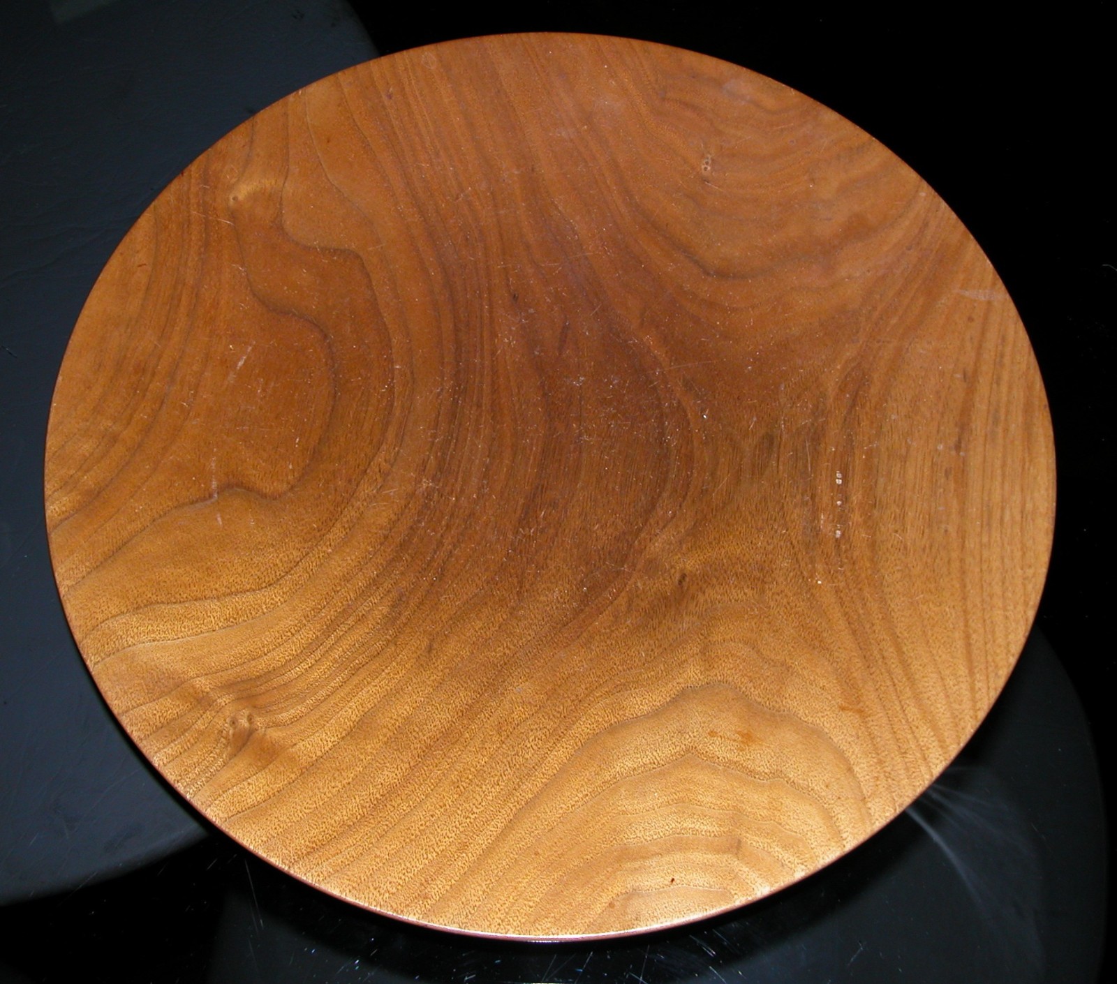 Vintage MCM Signed GORDON KEELER Turned Wood Bowl NH League of Arts Craftsman