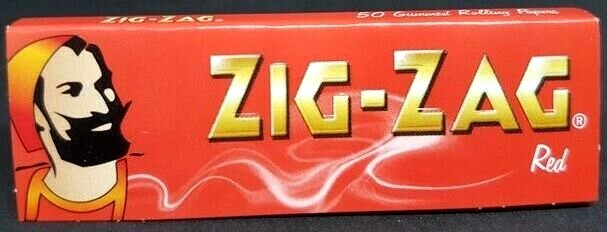 ZIG ZAG RED ROLLING PAPERS Single Wide Buy4@ $.95/Pk! Best Price USA SHIPPER