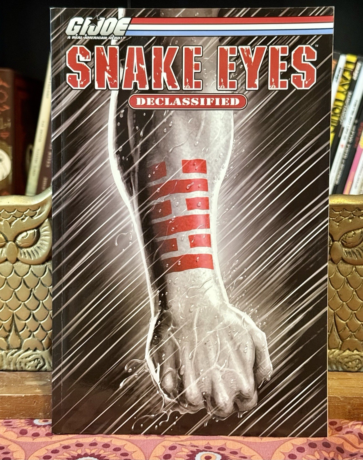 Rare OOP SNAKE EYES DECLASSIFIED G.I. Joe 2005 Brandon Jerwa Devil’s Due tpb