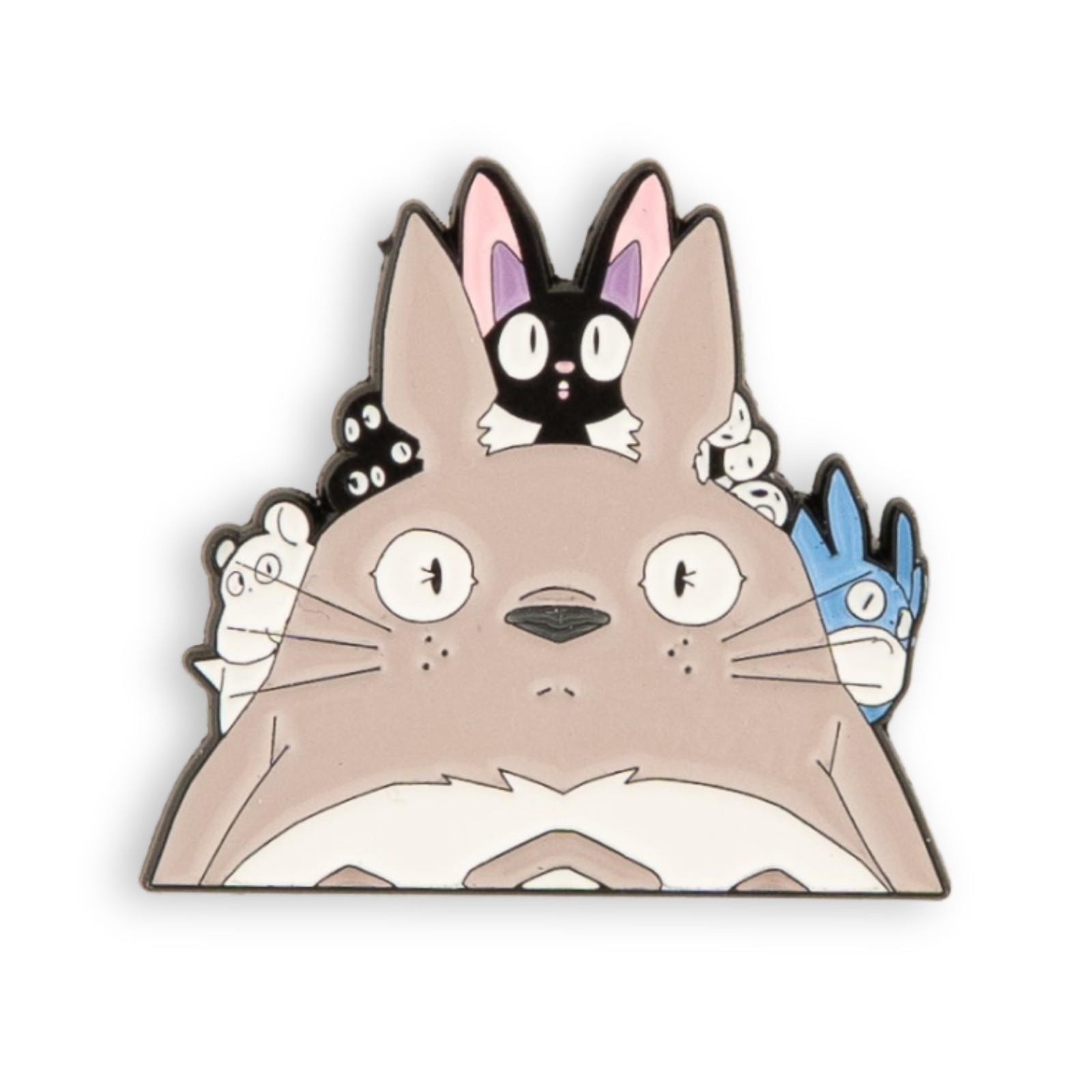Studio Ghibli Totoro Mascots Jiji Susuwatari Enamel Pin Anime Collectible Access