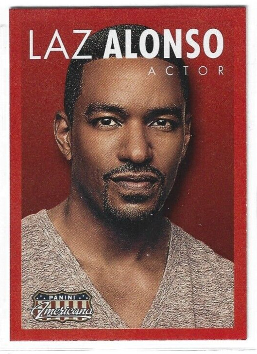 2015 Panini Americana RED FOIL Laz Alonso #10