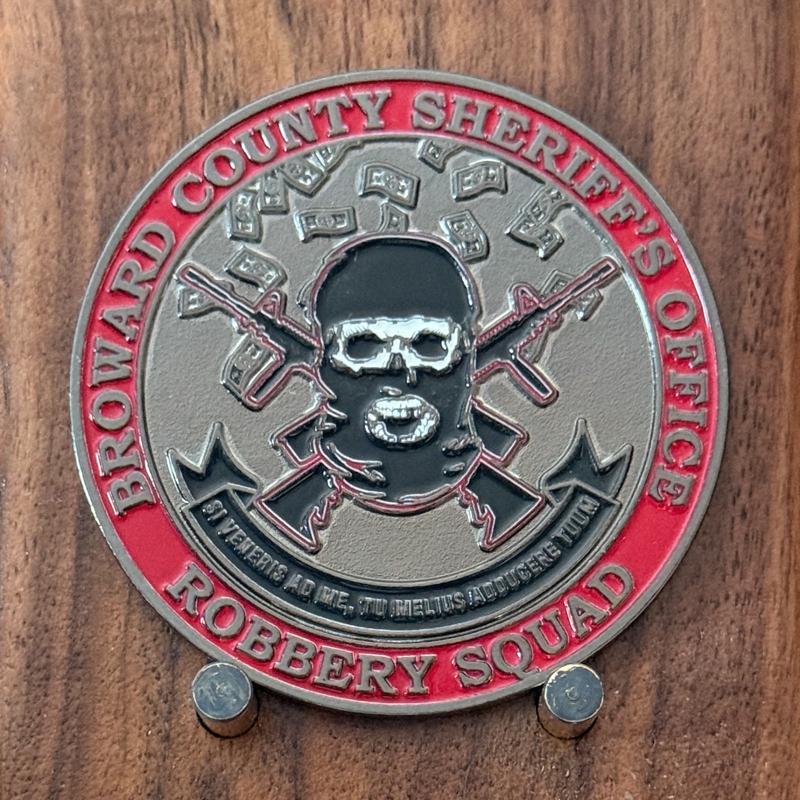 Broward County Sheriff Office Robbery Squad Challenge Coin 1#43