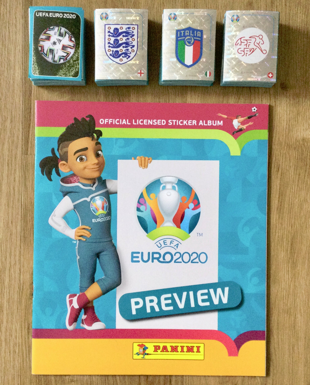 Panini – UEFA Euro 2020 Euro 20 Preview – Choose Stickers / Album