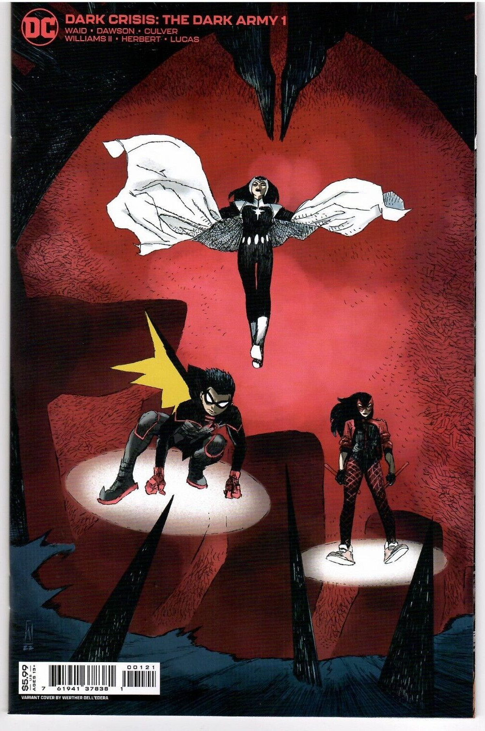 DARK CRISIS THE DARK ARMY #1 (ONE SHOT) CVR B WERTHER DELL EDERA VARIANT NM-