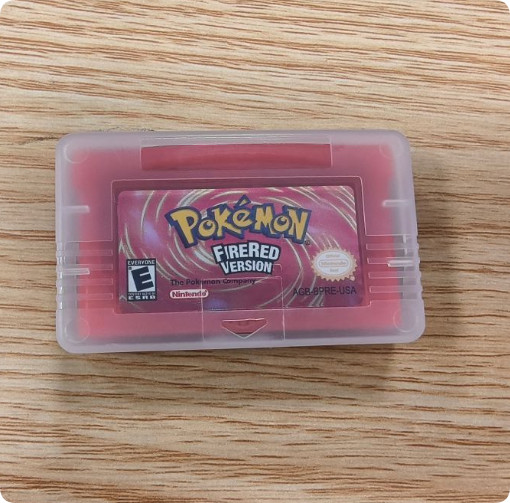 Game Card FireRed Version GBM GBA Game Boy Advance US STOCK Free Shipping