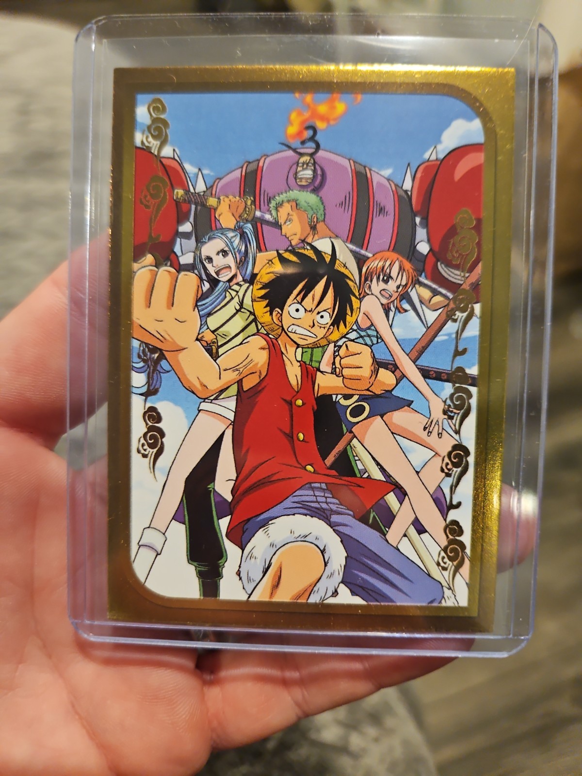 2022 ONE PIECE Epic Journey Panini TCG Gold Border 55 Nami Monkey Roronoa Nico