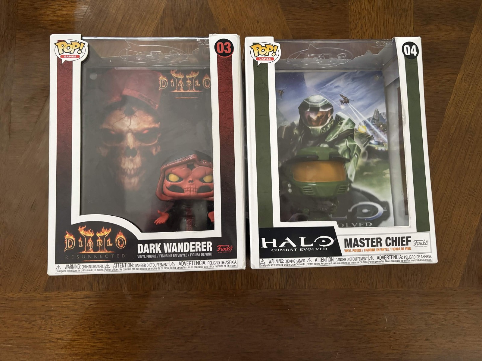 Funko Pop Games Lot GameStop Exclusive NIB – Diablo #03 & Halo #04