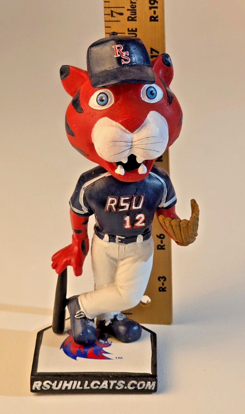 RSU Rogers State University Hellcats Mascot Bobblehead Baseball Figure Number 12