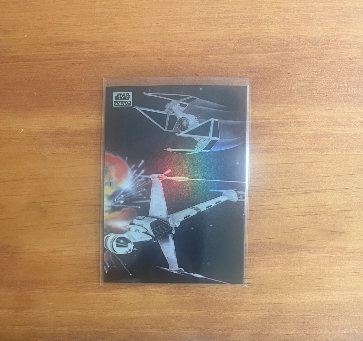 STARFIGHTER IN BATTLE #21 Refractor – 2024 Star Wars Galaxy