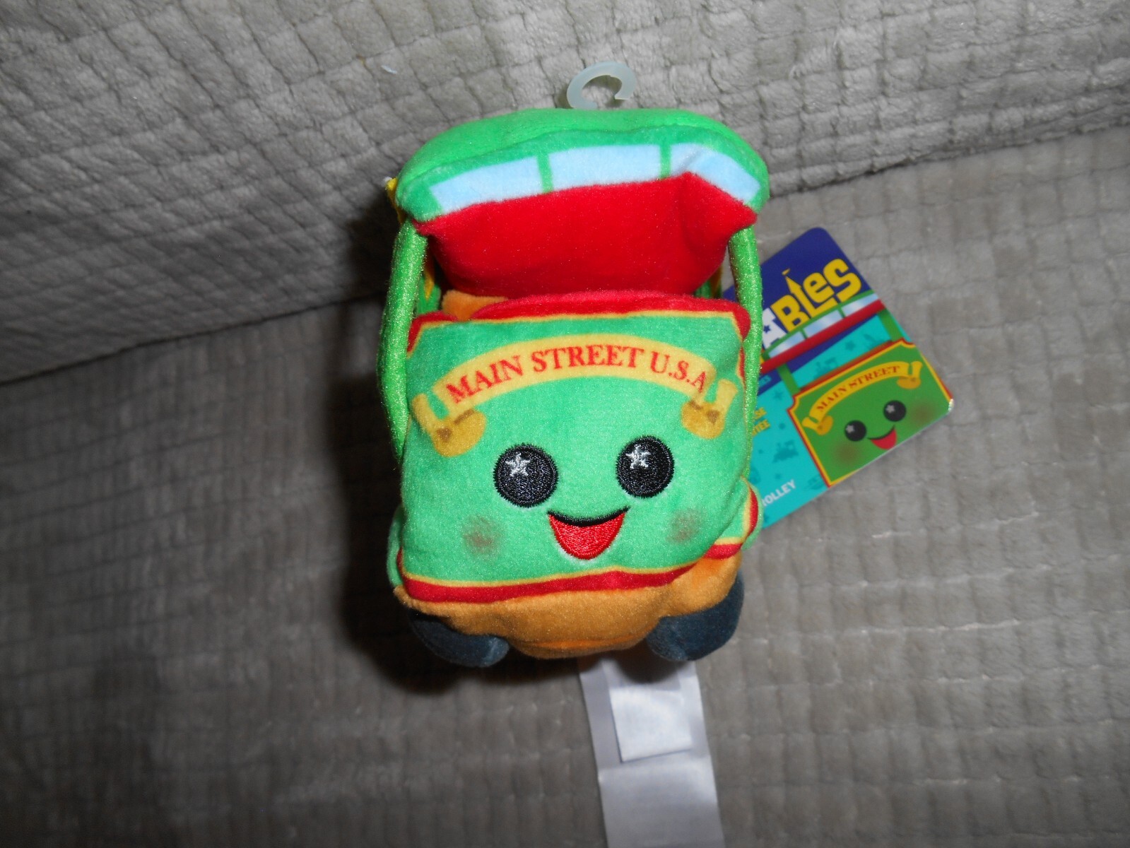 DISNEY PARKS MAIN STREET TROLLEY WISHABLES PLUSH TRANSPORTATION SERIES NEW
