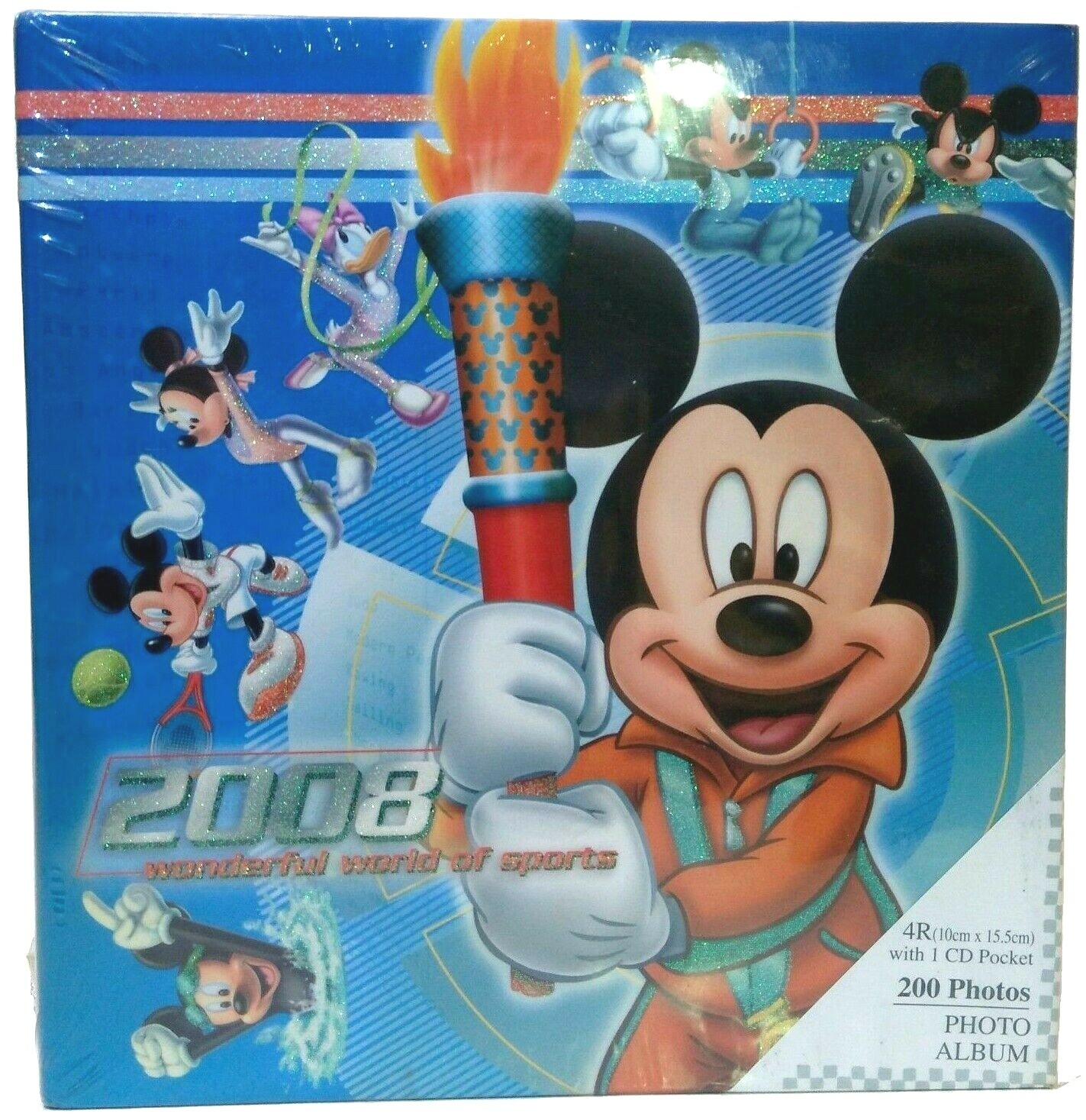 Mickey Mouse Disney 2008 Photo Album Wonderful World Of Sports Collection 米老鼠迪士尼