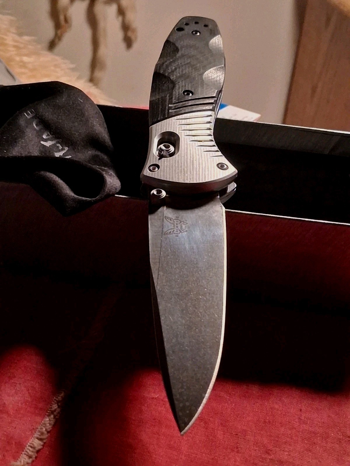 ⚡Assist⚡ Benchmade🦋 581 ✨Barrage✨ *Osborne* (G10/ M390) Brand New! 🎁